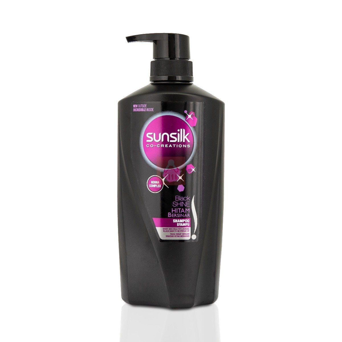 Sunsilk - Co-Creations Stunning Black Shine Shampoo - 625ml DUBAI 428711511