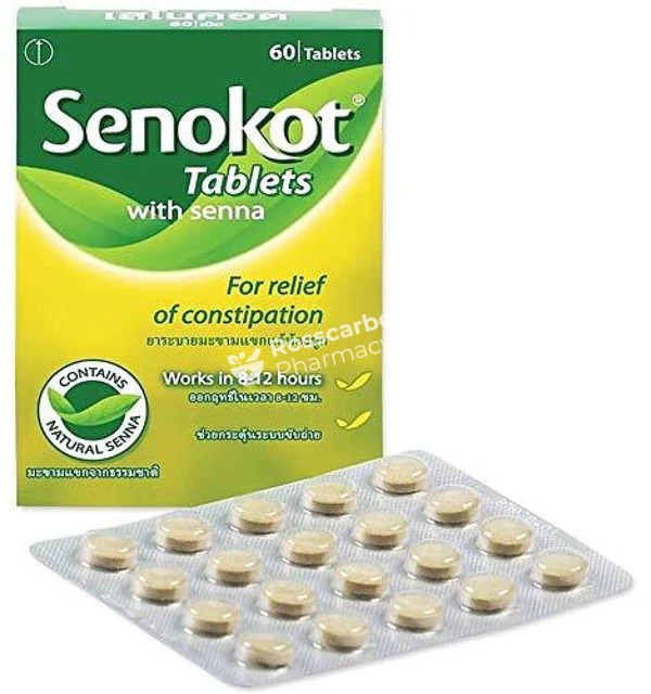 Senokot 7.5MG 60 Tablets THAILAND