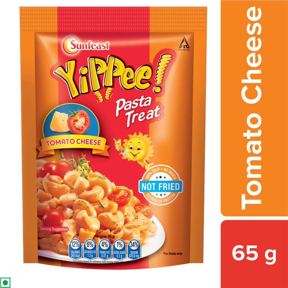 SUNFEAST YIPPEE PASTA TREAT TOMATO CHEESE 65G INDIAN -181047987