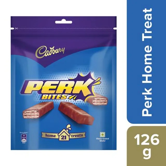 Cadbury Perk Bites Chocolate Bar 126G 21P INDIAN - 366026421