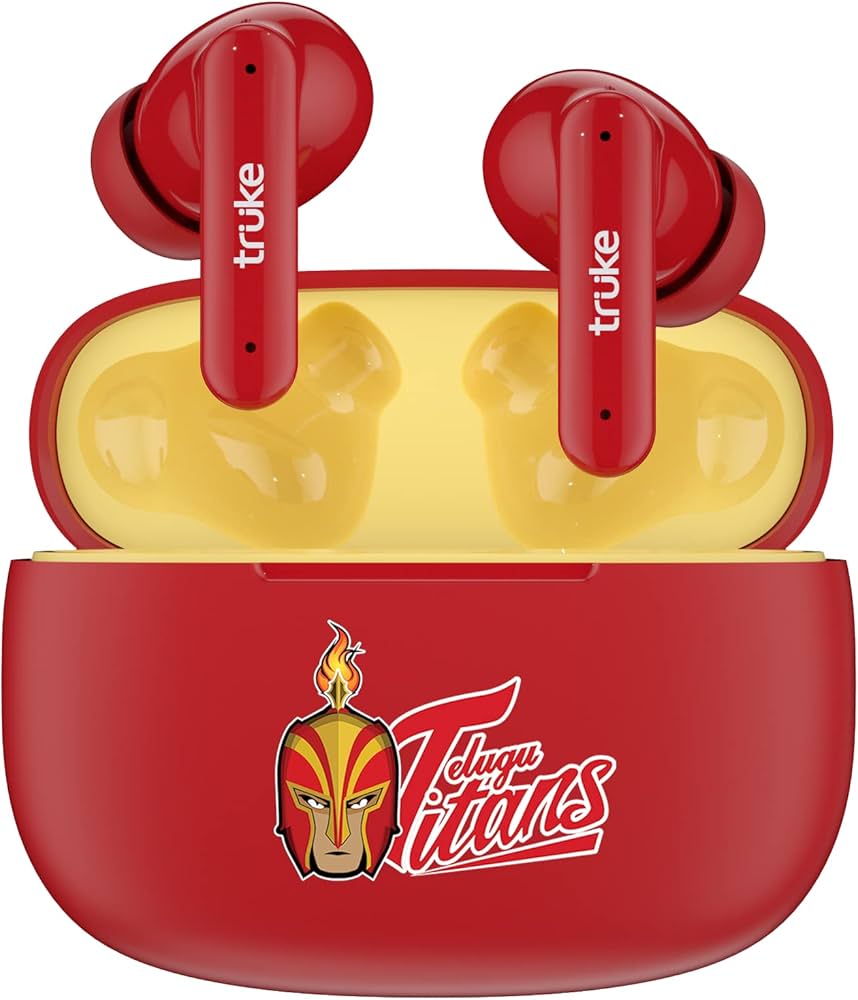 Truke Air Buds Lite with Quad Mic ENC, 10mm Driver, Ear Sensor, 48Hours 277998661