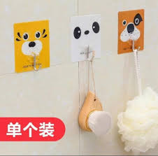 Cartoon Wall Hooks Printed Acrylic Heavy Duty 5pcs China 269832043