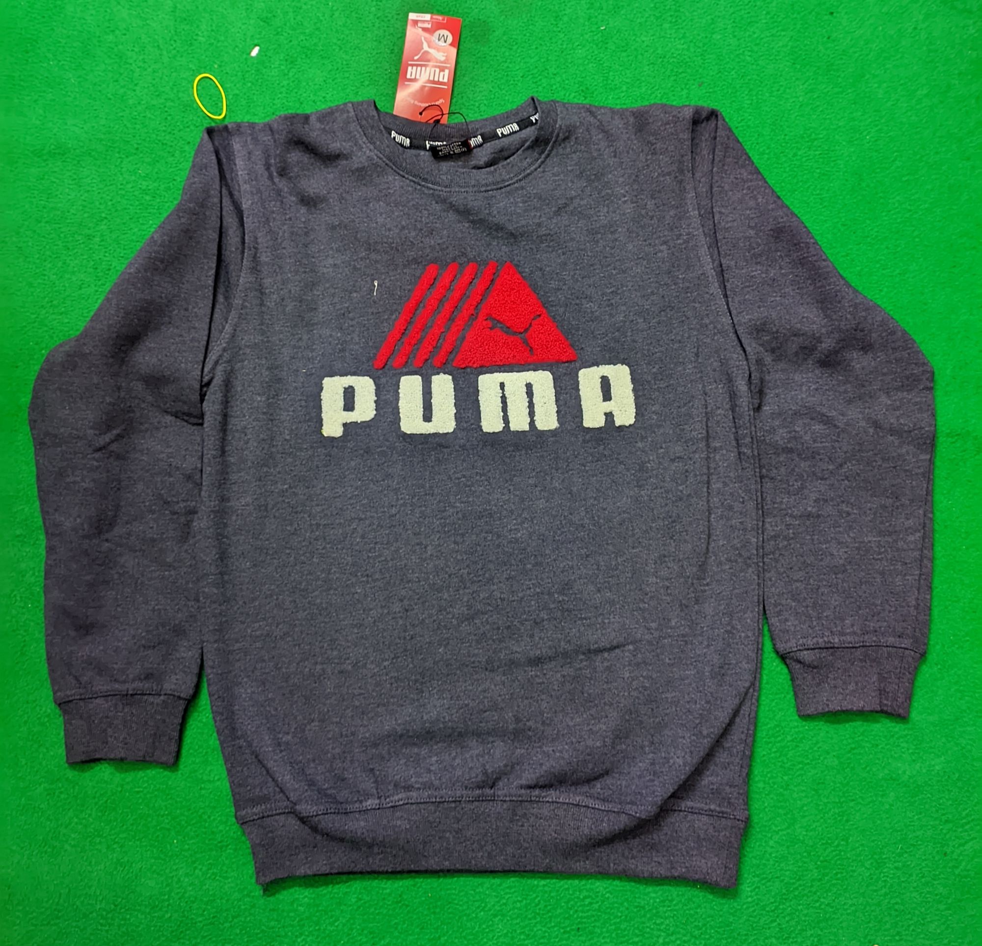 Puma Sweatshirt For Men Gray colour Size - M