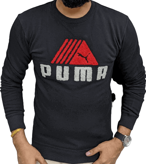 Puma Sweatshirt For Men Black colour Size - S