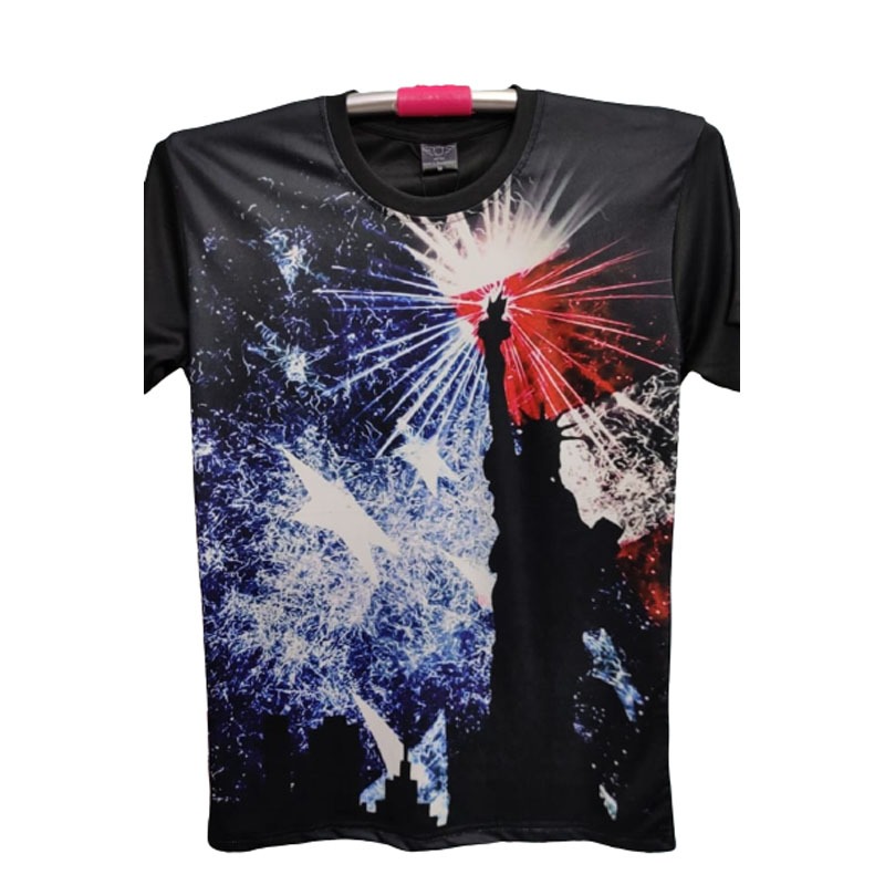 3D print T shirt for Men/Women Sublimation print Size - XL
