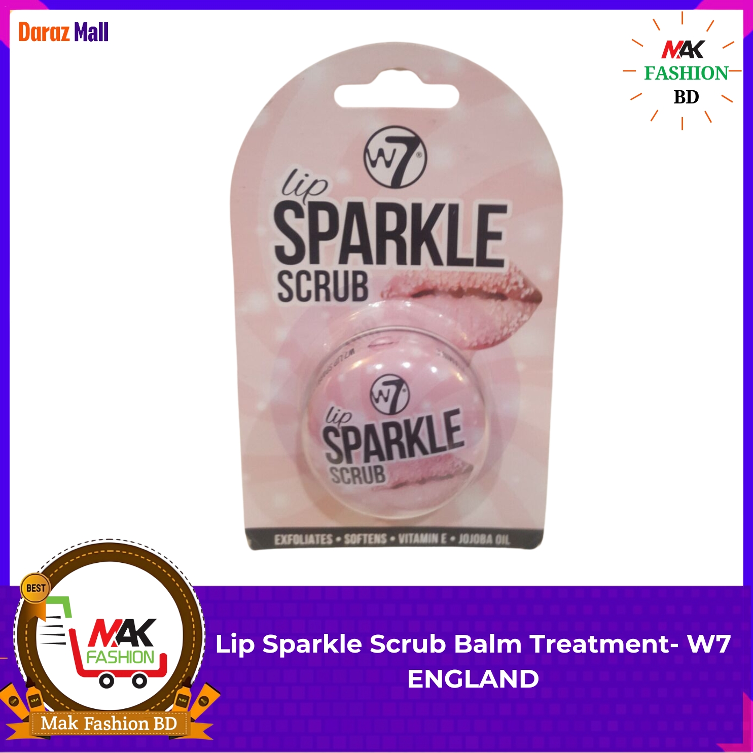 Lip Sparkle Scrub Balm Treatment- W7 ENGLAND 246102109