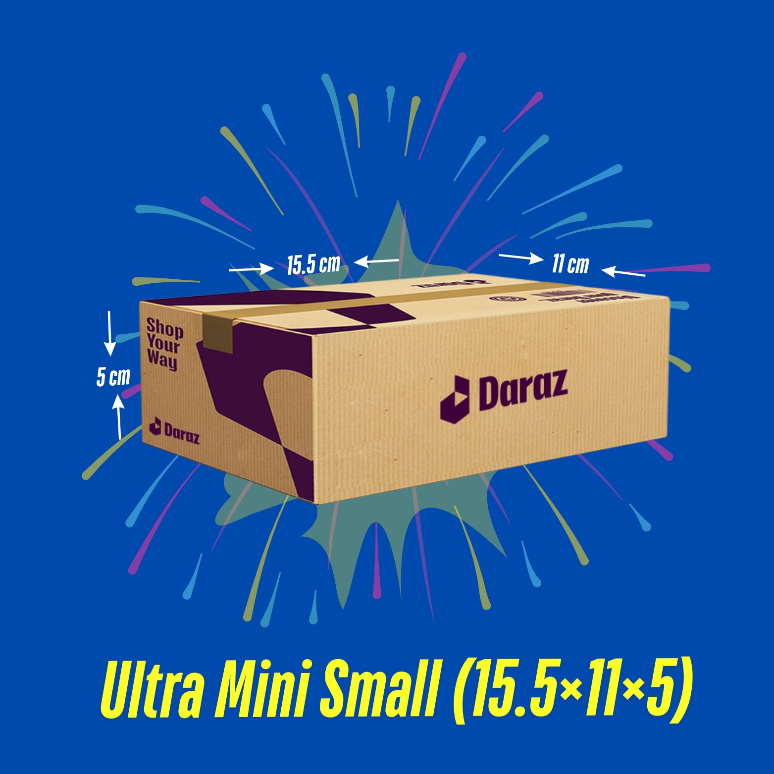 Packaging ULTRA MINI SMALL BOX 006 - 1pcs