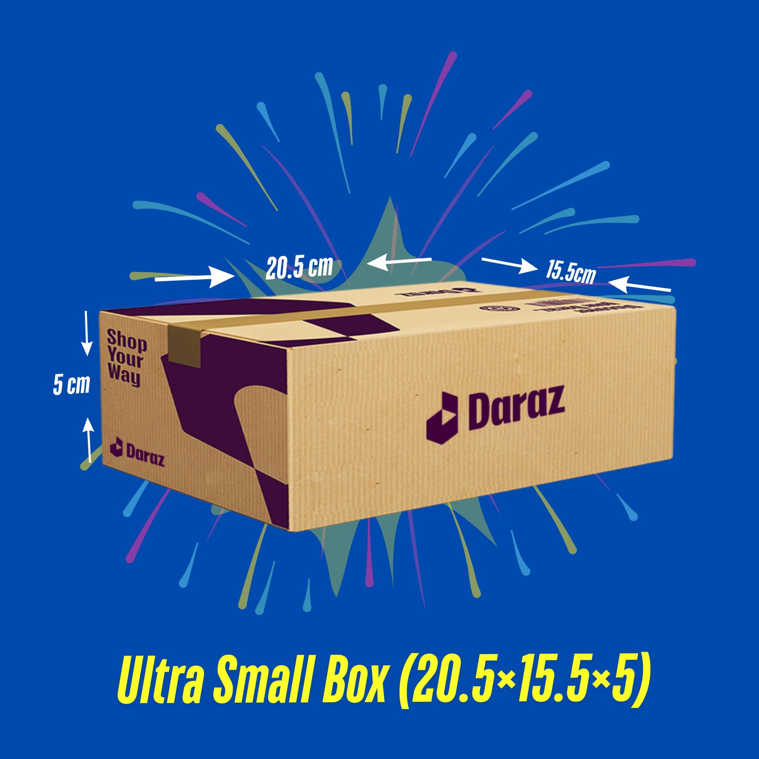 Packaging ULTRA SMALL BOX - 007 - 1 pcs