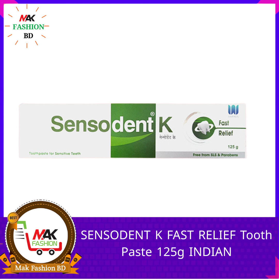 SENSODENT K FAST RELIEF Tooth Paste 125g INDIAN 541370216