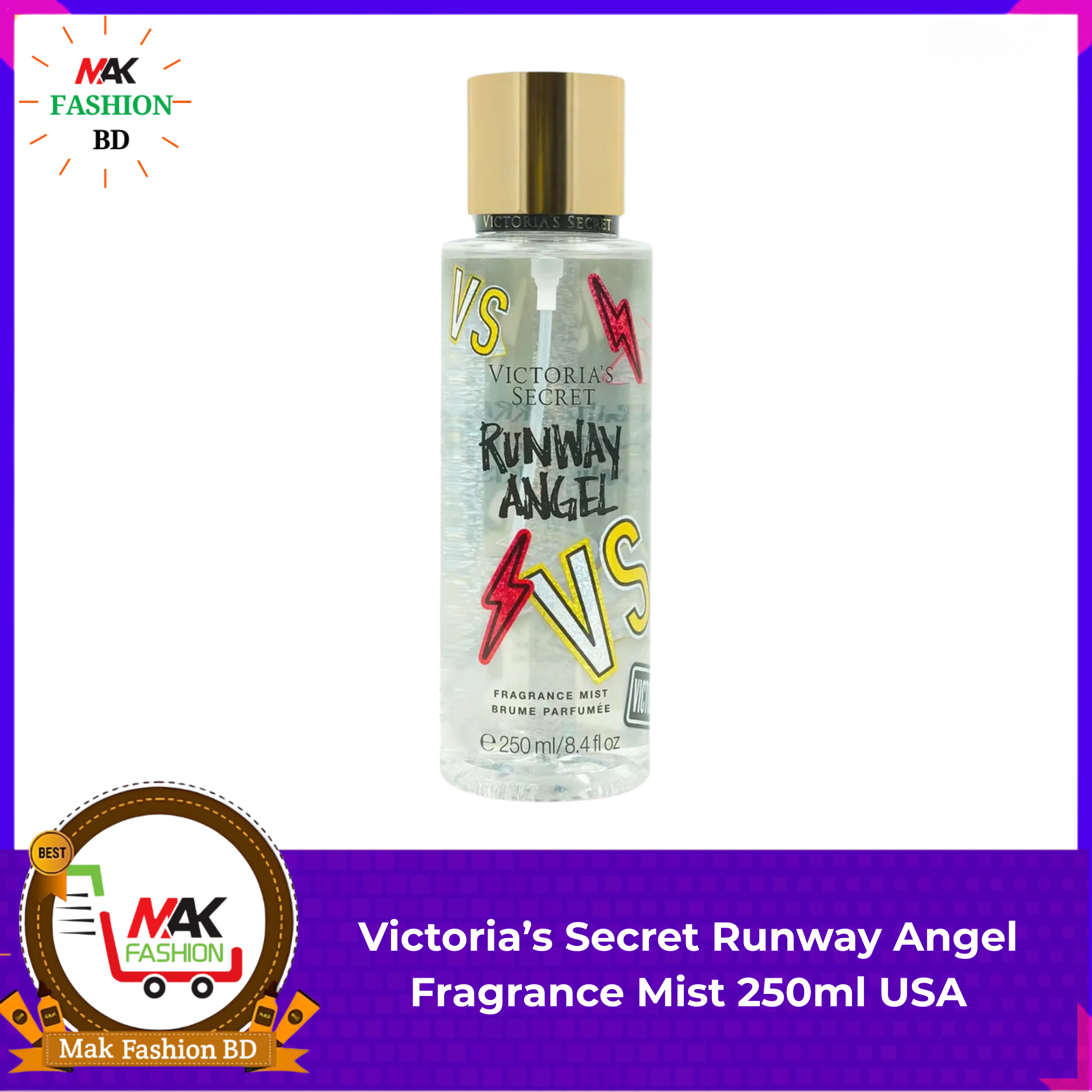 Victoria’s Secret Runway Angel Fragrance Mist 250ml USA  543975876
