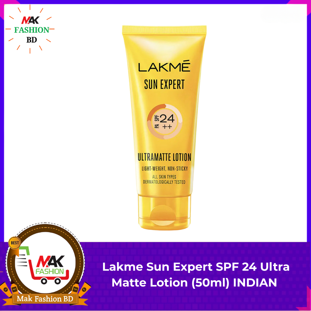 Lakme Sun Expert SPF 24 Ultra Matte Lotion (50ml) INDIAN 388022894
